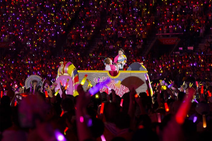 「ハマの夜祭り番長襲名記念 ももクロ夏のバカ騒ぎ2025 in 横浜スタジアム」(C)増田慶