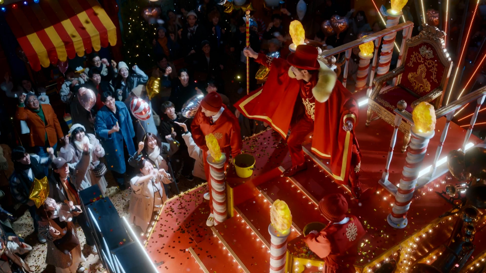 新TVCM「冬ナゲット30ピース カウントダウン」篇（提供写真）