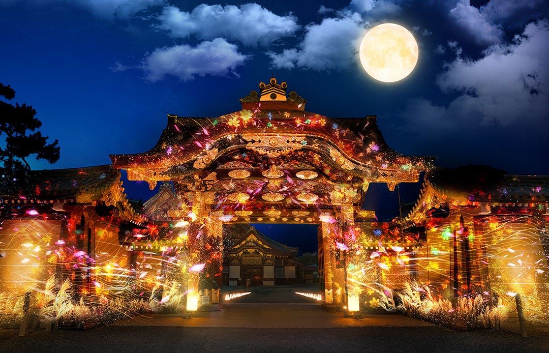 初の紅葉ライトアップ&先進アートに注目、京都初の「FLOWERS BY NAKED 2018」詳細