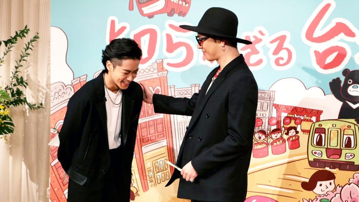 川村壱馬、登坂広臣(画像提供:LDH JAPAN)