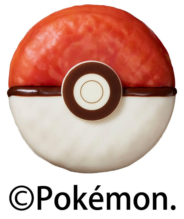 モンスターボール ドーナツ216円 (提供写真)