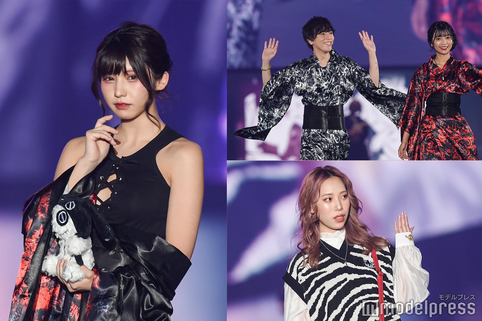 えなこ、SEXY着物風コーデで魅了　ヴァンゆん・タナカガら人気YouTuberも個性派コーデ披露 （C）モデルプレス