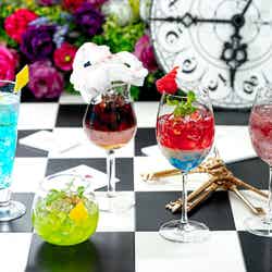色とりどりの5種類のモクテル(オプション)/画像提供:ベストホスピタリティーネットワーク