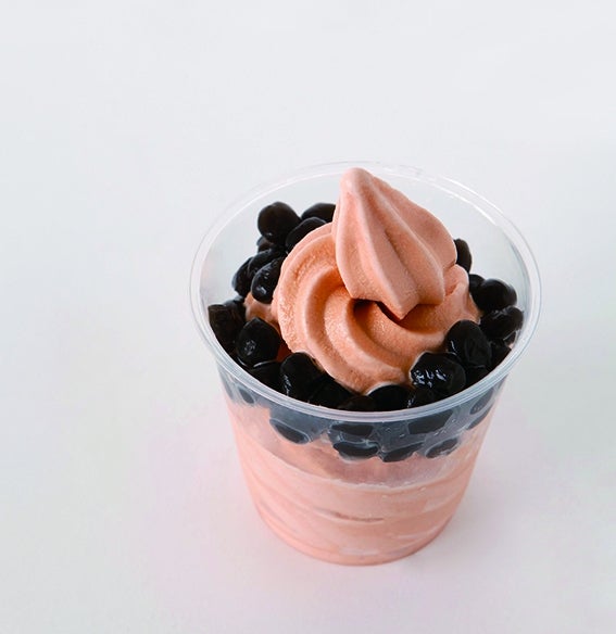 タピオカタイミルクティーソフト／画像提供：cycle&design株式会社