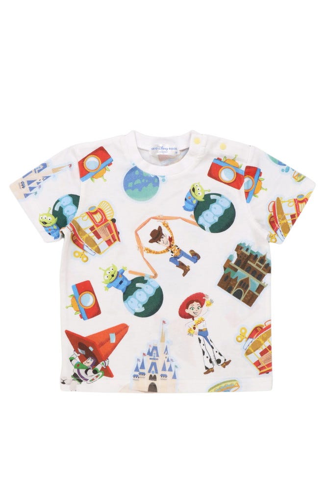 ベビーTシャツ¥2,400 (C)Disney (C)Disney/Pixar (C)2022 Hasbro.All Rights Reserved.(C)2022 Poof-Slinky,Inc.