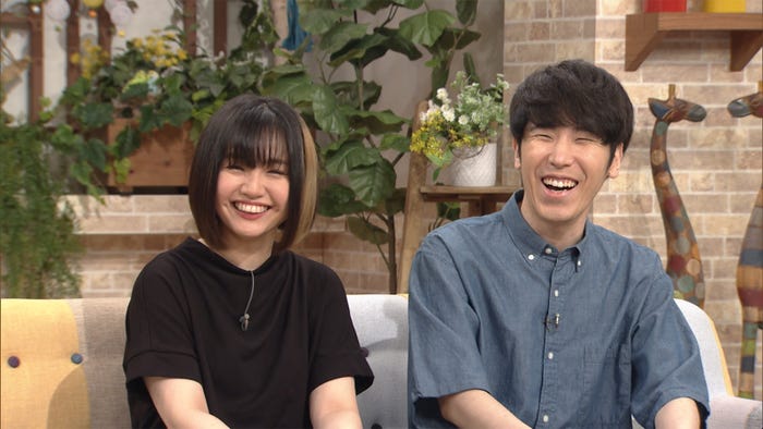 ももちさん&チョコブランカさん (C)NHK