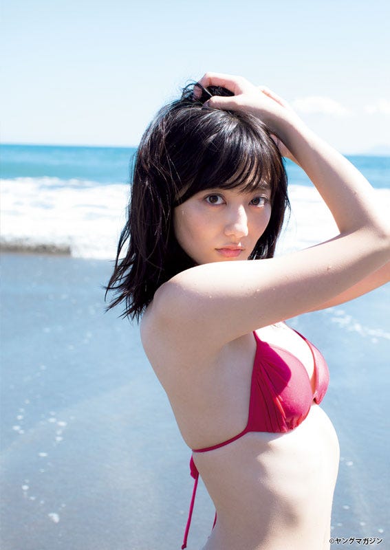 奥山かずさ(C) LUCKMAN /ヤングマガジン