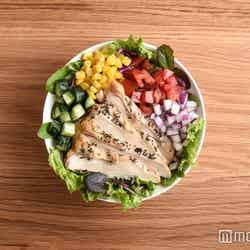 ハーブチキンと彩り野菜のサラダ／画像提供：TK Brothers Japan