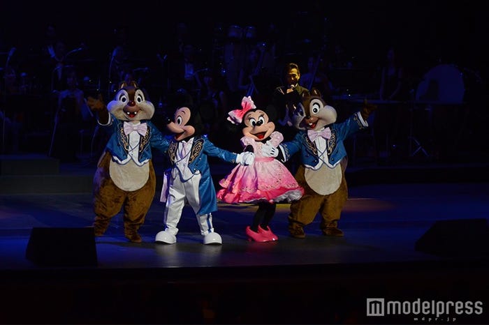 デール、ミッキー、ミニー、チップ(C)モデルプレス