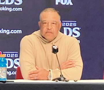 ロバーツ監督 大谷翔平の3ボールからABSチャレンジに「理解できる」も注文 無安打も「必ず調子を上げてくる。その時は必ずやってくる」