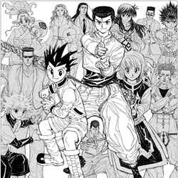 「冨樫義博展 -PUZZLE-」キービジュアル(C)冨樫義博 1990-94年 (C)冨樫義博 1995-97年 (C)P98-22