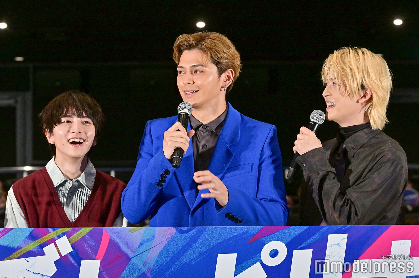 板垣李光人、眞栄田郷敦、高橋文哉（C）モデルプレス