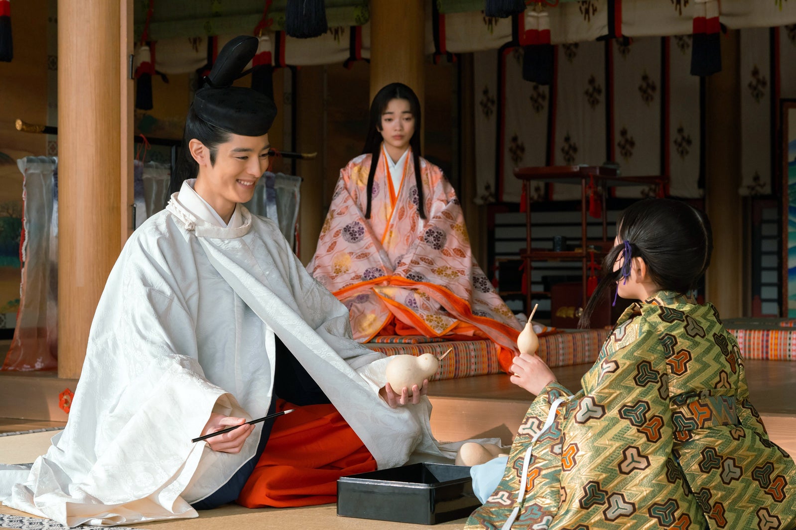 塩野瑛久、見上愛「光る君へ」第30話（C）NHK