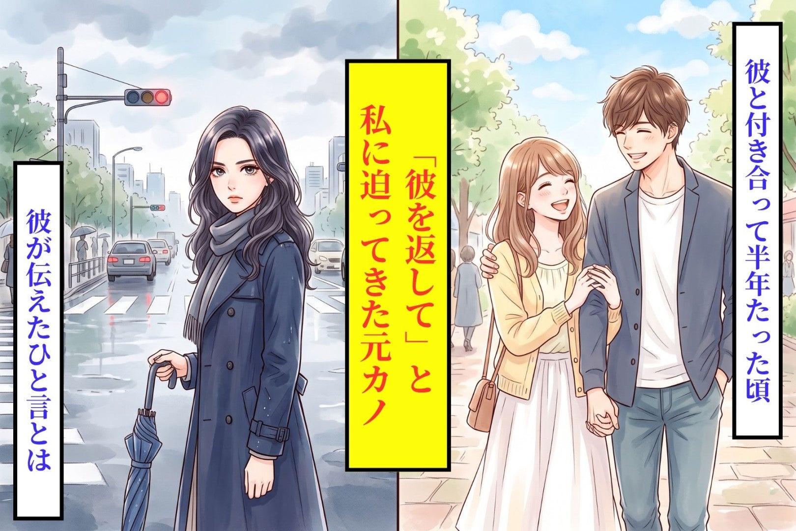 「彼を返して」と私に迫った元カノ→隣の彼が返したのは、私の名前ではありませんでした