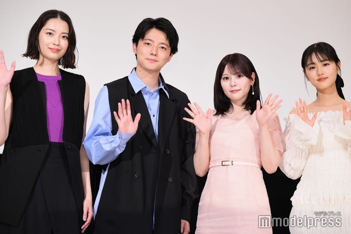 茅島みずき、櫻井海音、齊藤なぎさ、原菜乃華(C)モデルプレス