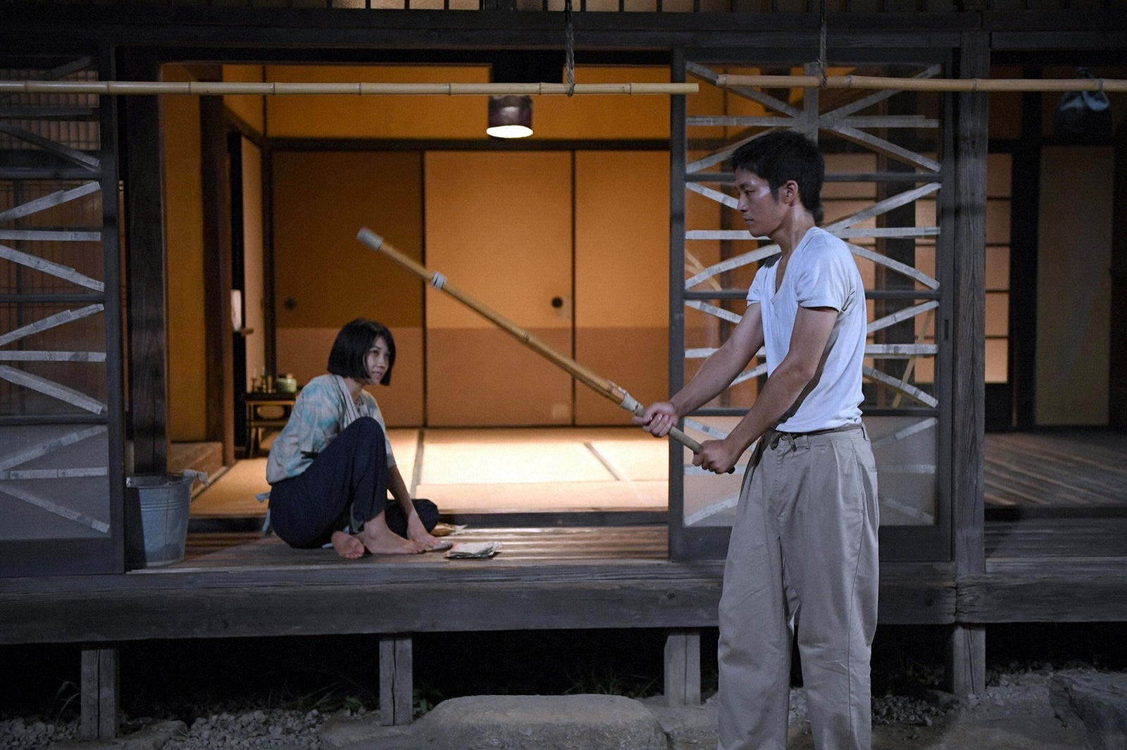 松本穂香、松坂桃李／「この世界の片隅に」第8話より（C）TBS