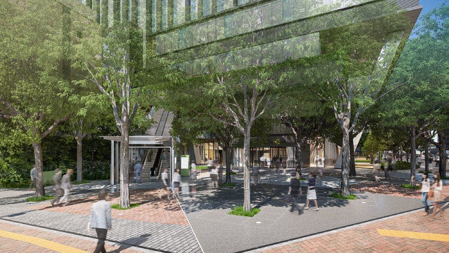 イメージパース／画像提供：日本郵政不動産