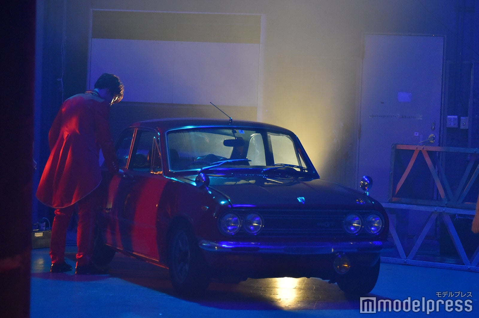 撮影で使った車／吉本坂46RED「君の唇を離さない」MV撮影風景（C）モデルプレス