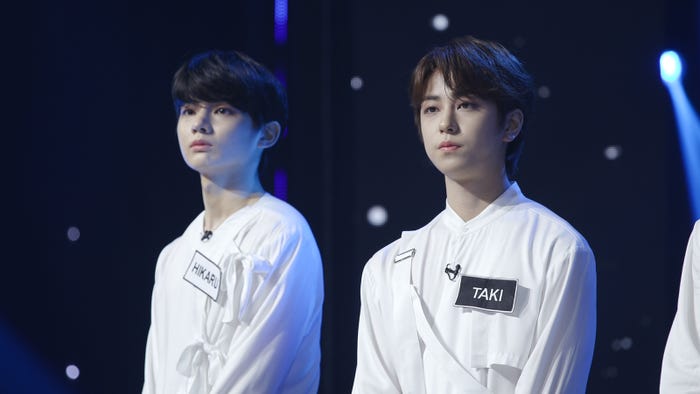 HIKARU、TAKI/『&AUDITION - The Howling -』第2話(C)HYBE LABELS JAPAN