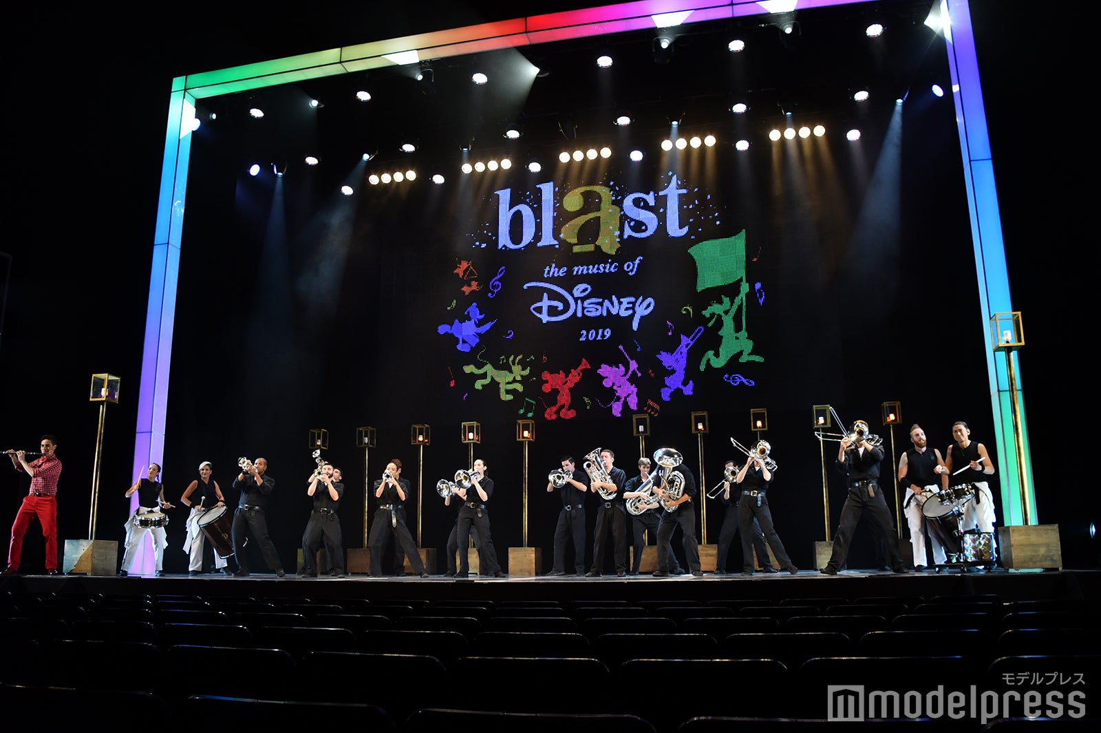 「ブラスト！：ミュージック・オブ・ディズニー」プレスコールの様子（C）モデルプレス
