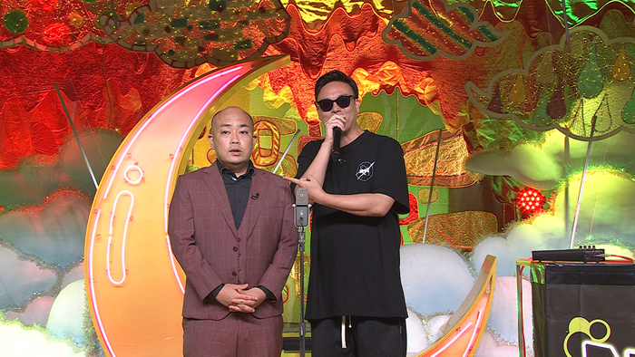 (左から)林健、毛利大亮(C)フジテレビ