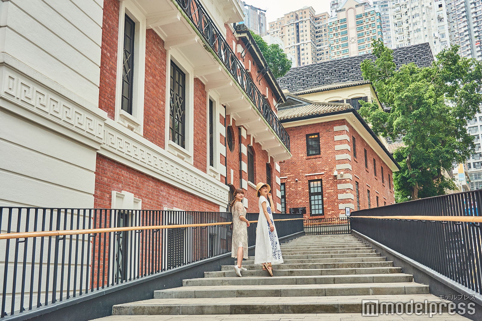 中環エリアに突如現れる、瀟洒なレンガの建物が「大館」の目印。（C）モデルプレス