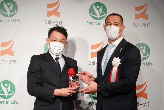 Sport in Life2021優秀賞「神奈川県厚木市教育委員会社会教育部スポーツ推進課」 (提供写真)