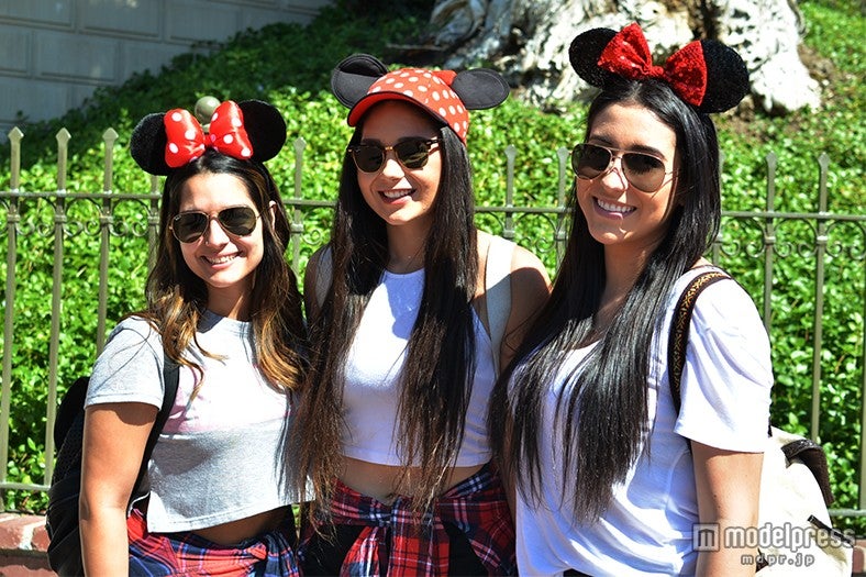 LAのオシャレ女子／ディズニーランド