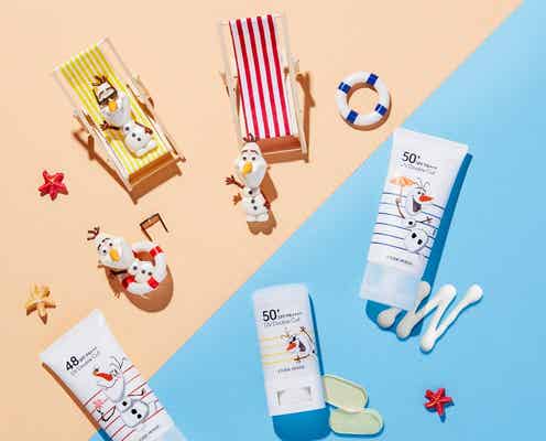 【エチュードハウス】オラフがモチーフの「ダブルカット UVシリーズ」新登場