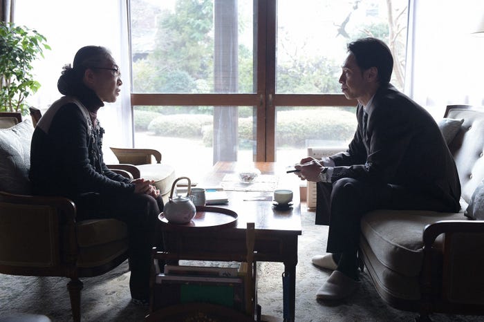 もたいまさこ、大倉孝二/「カルテット」第9話より(C)TBS