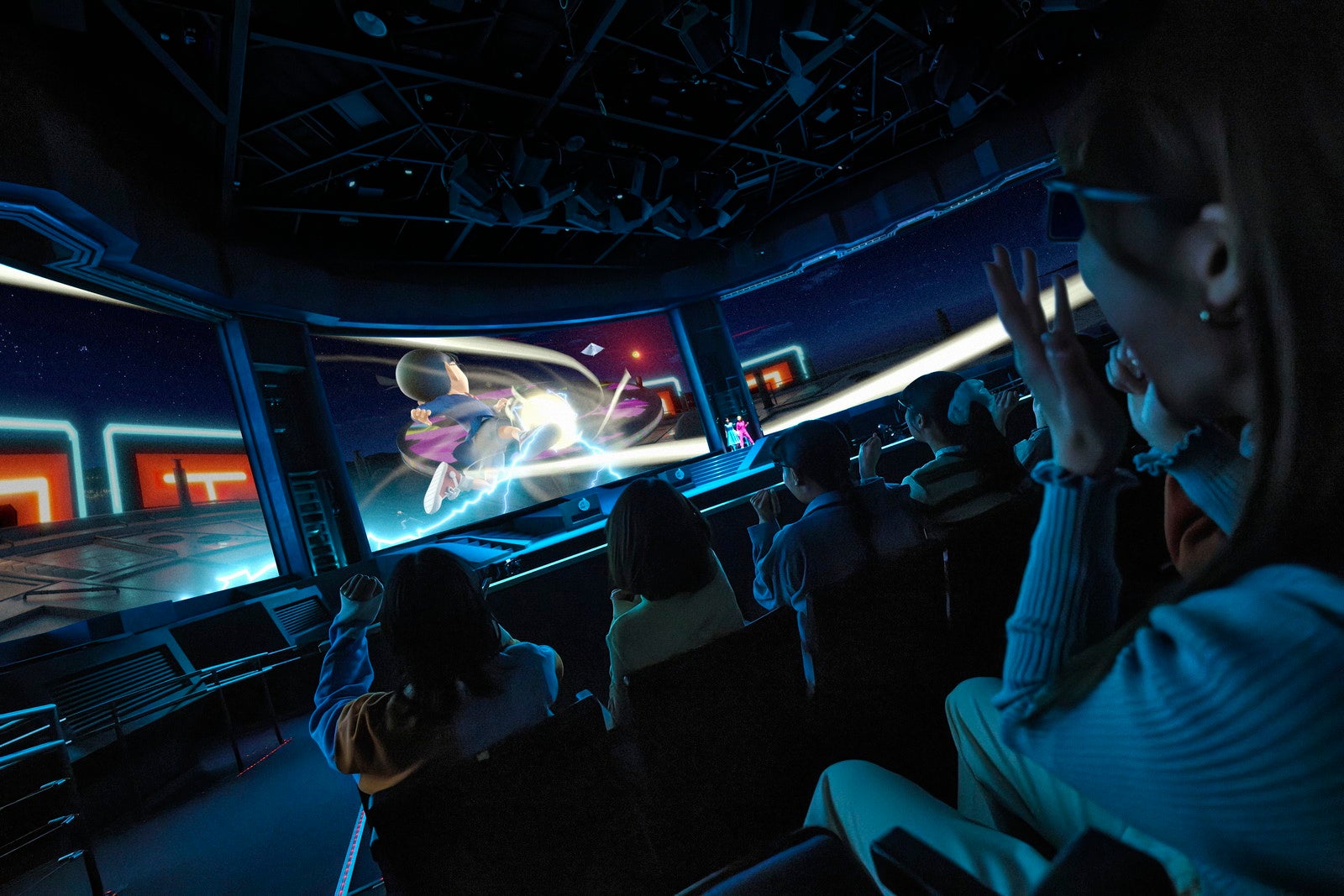 名探偵コナン 4-D ライブ・ショー ～星空の宝石～／画像提供：ユニバーサル・スタジオ・ジャパン