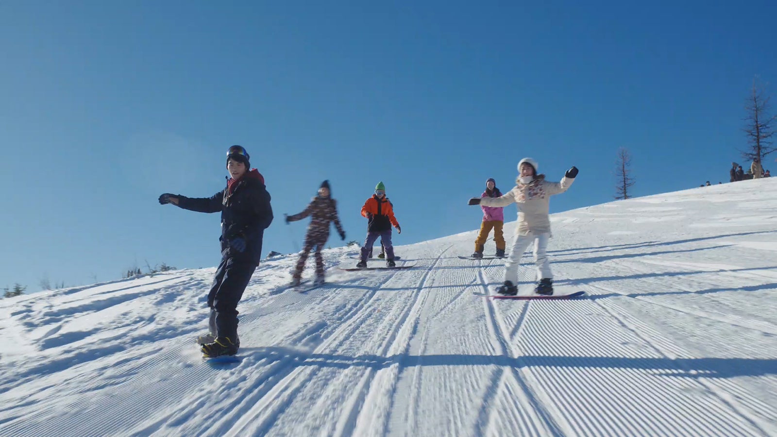 2019年度「JR SKISKI」CMより（提供写真）