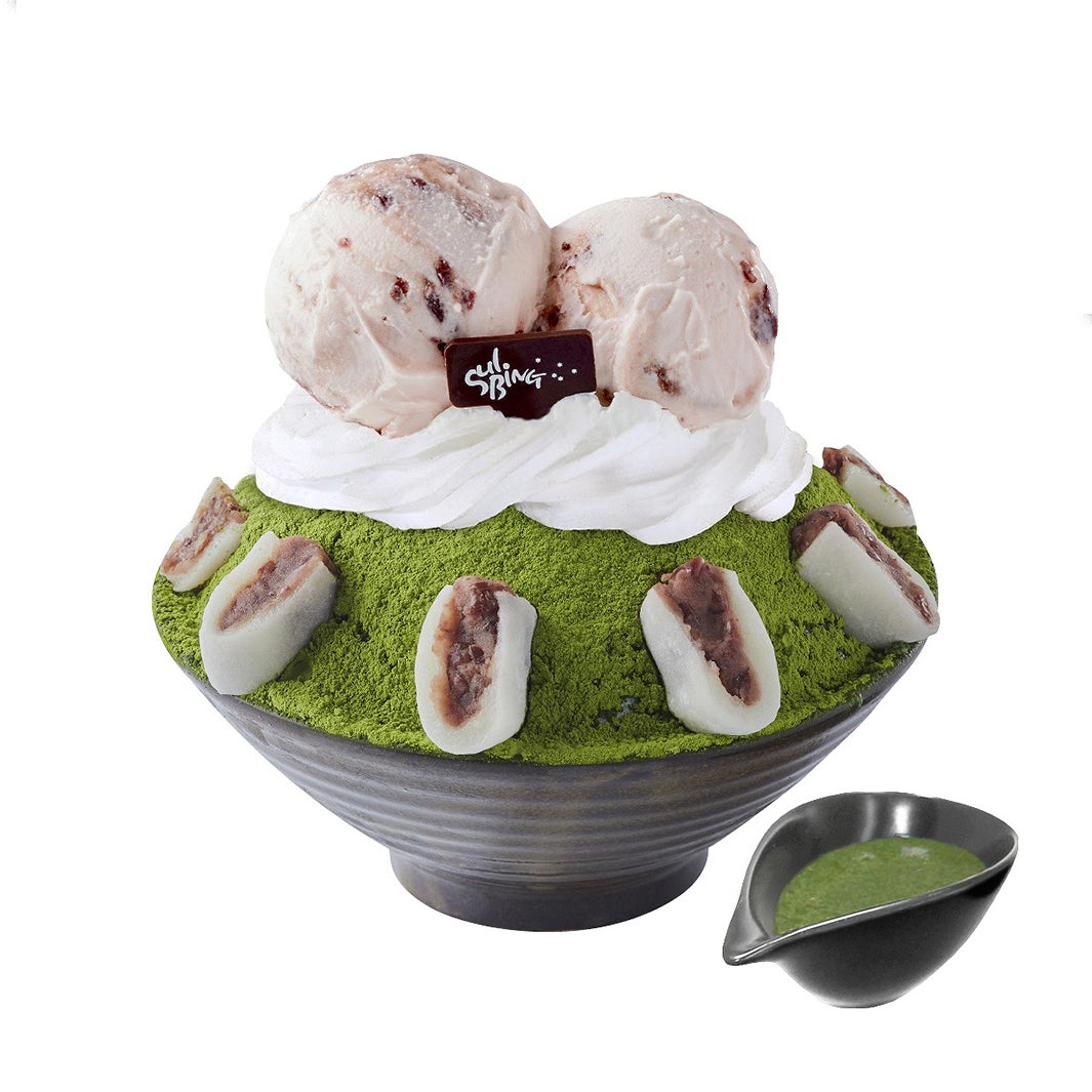 抹茶さくらソルビン（1,200円：税込）／画像提供：ソルビン