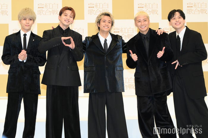Da-iCE(左から)岩岡徹、花村想太、和田颯、大野雄大、工藤大輝(C)モデルプレス