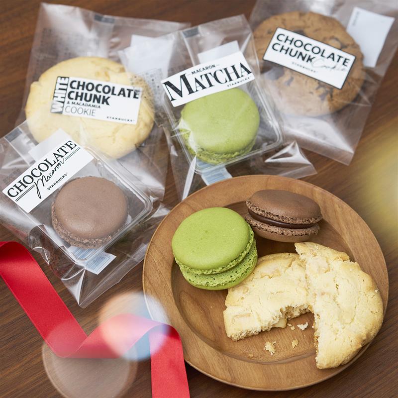 チョコレートマカロンほか（提供写真）