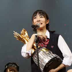 AKB48「第4回じゃんけん大会」で優勝した松井珠理奈／（C）AKS
