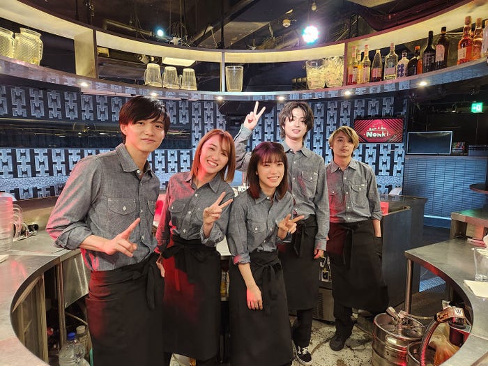 (左から)佐藤大樹、工藤遥、美山加恋、曽田陵介、松岡広大(C)ABC