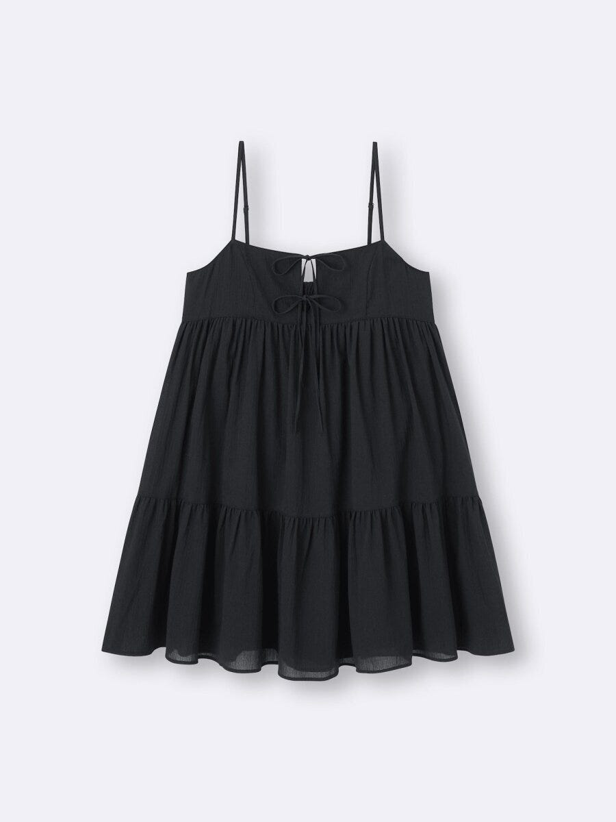 GUのキャミソールチュニックワンピース