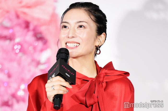 「スキャンダルイブ」大ヒット御礼トークショーに出席した柴咲コウ（C）モデルプレス