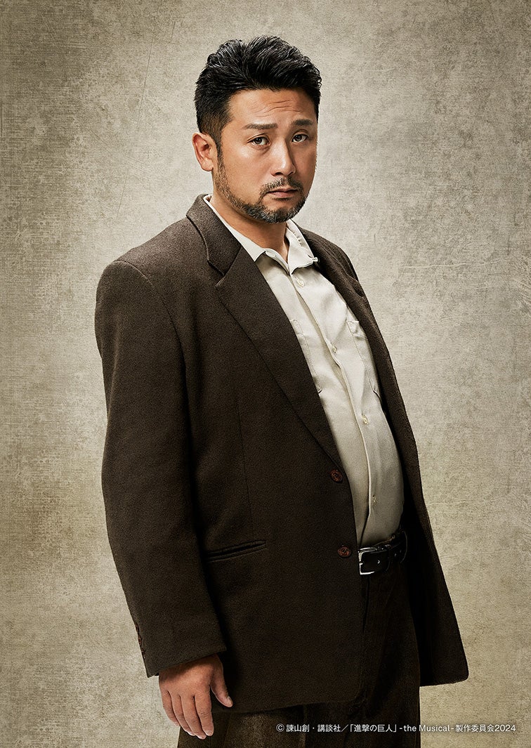 冨田昌則（C）諫山創・講談社／「進撃の巨人」 the Musical 製作委員会 2024