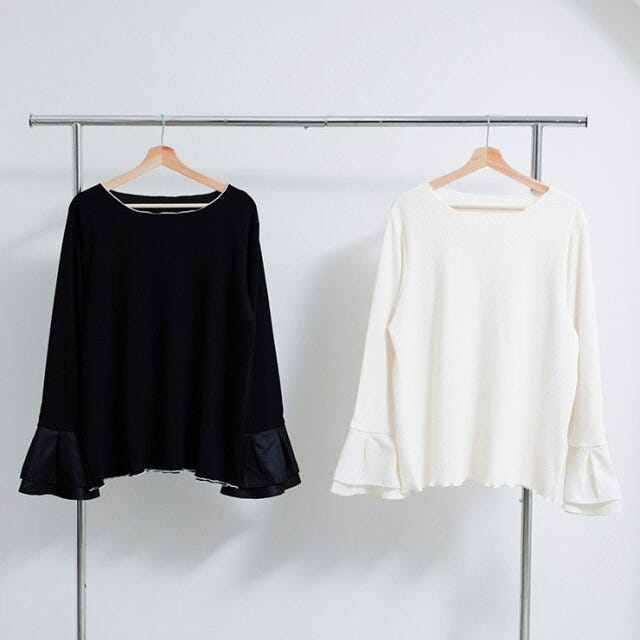 しまむら 袖ボリュームプルオーバー(Hina) しまむらの袖ボリュームプルオーバー(Hina)