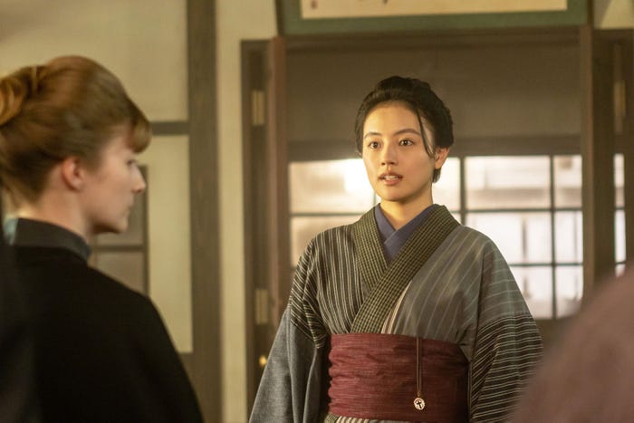 アニャ・フロリス、上坂樹里「風、薫る」第12話(C)NHK