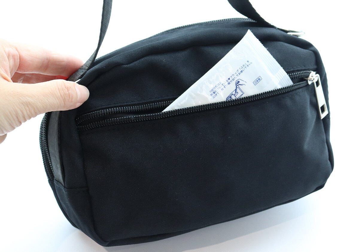 宝島社ムック付録の96猫（くろねこ）ぬこたさんの2Way3層ポーチ8