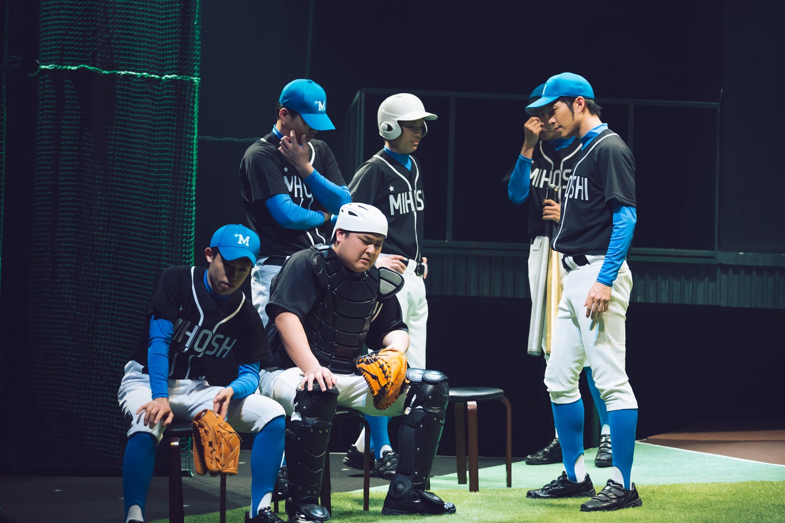 2018年2月上演の「おおきく振りかぶって」より（提供写真）