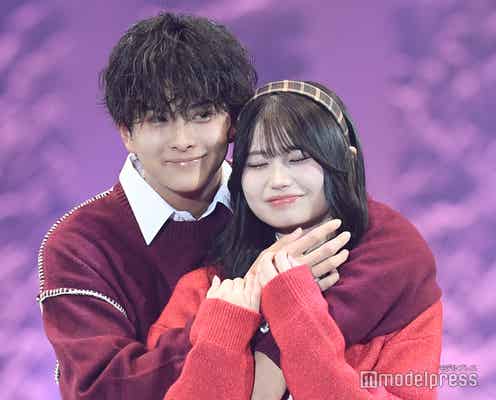 「今日好き」“けんみあカップル”藤田みあ&中村健太朗、バックハグで密着 幸せオーラ放つ【サツコレ2025A/W】