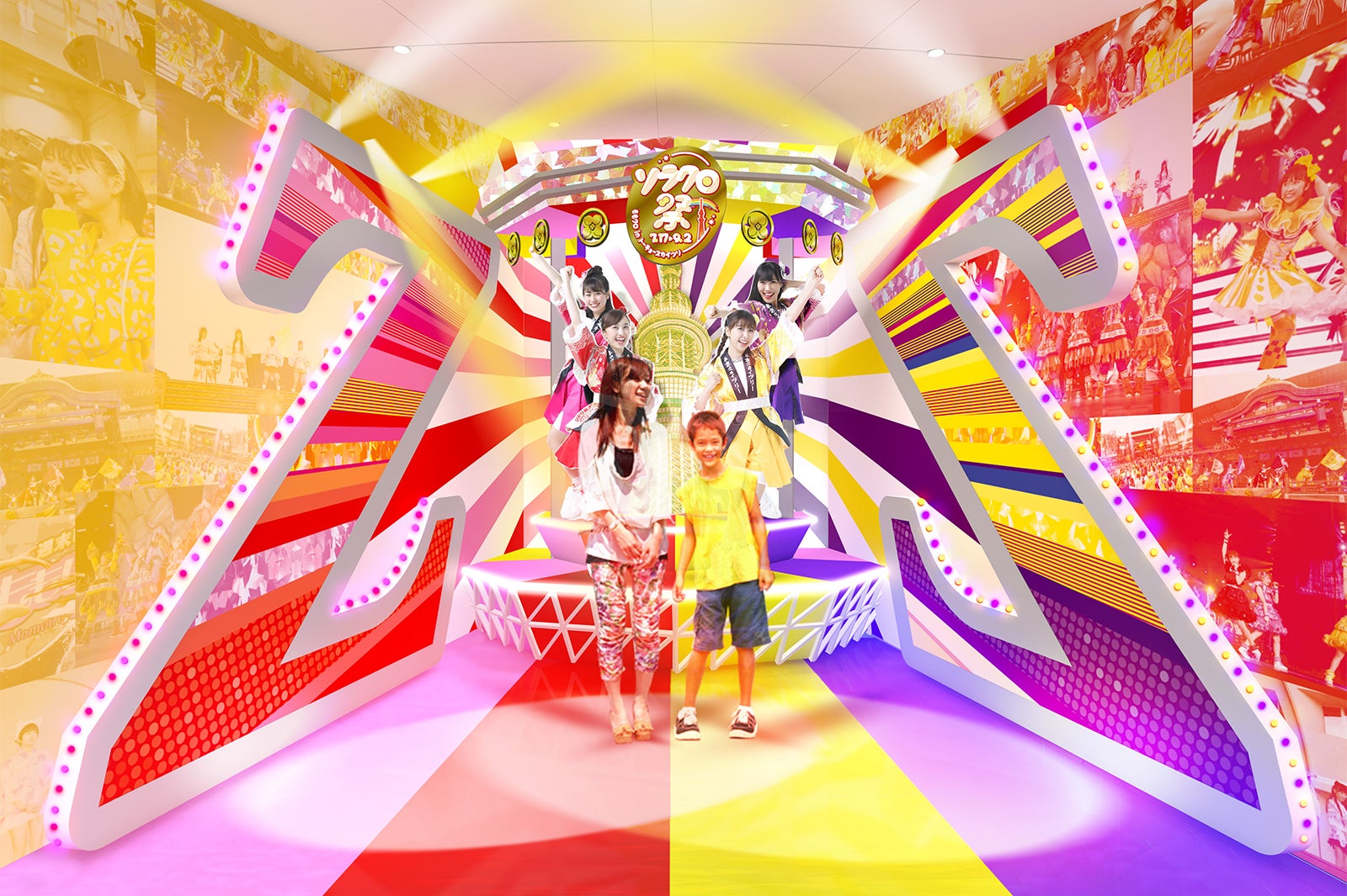 ソラクロ祭ももクロ in トーキョースカイツリー（C）TOKYO-SKYTREE