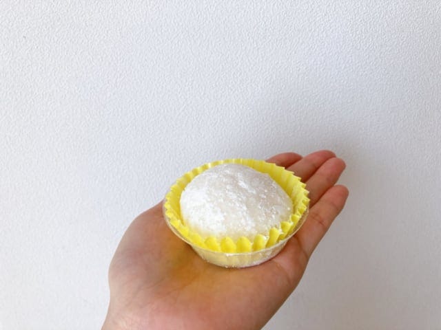 おやつにぴったりなぷりん大福