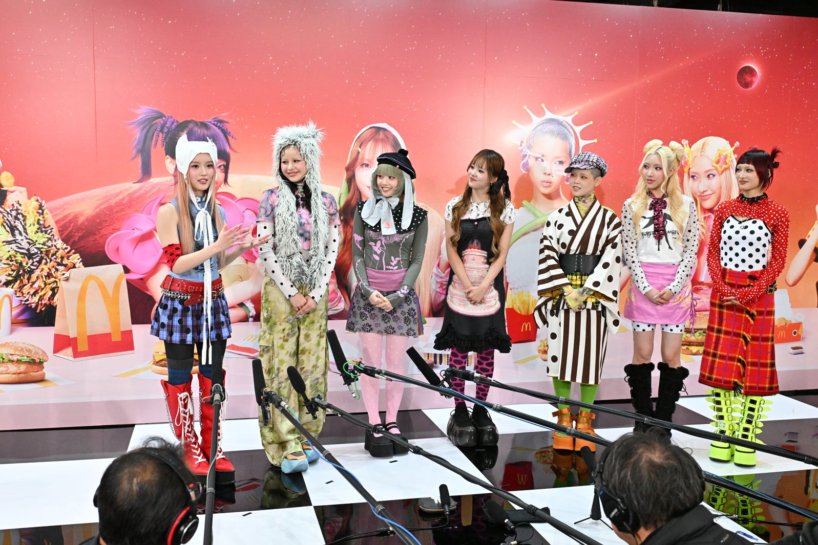 CHISA、HARVEY、HINATA、JURIA、COCONA、MAYA、JURIN（提供写真）