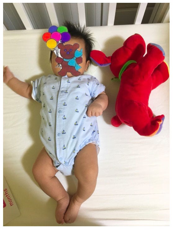 生後2ヶ月のリンクくん/ぺこオフィシャルブログ(Ameba)より