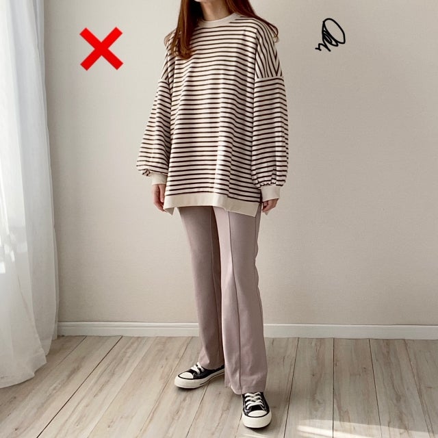 くすみピンクが可愛い Gu脚長パンツのng Okコーデ術 モデルプレス くすみピンクが可愛い Gu脚長パンツのng Okコーデ術 モデルプレス